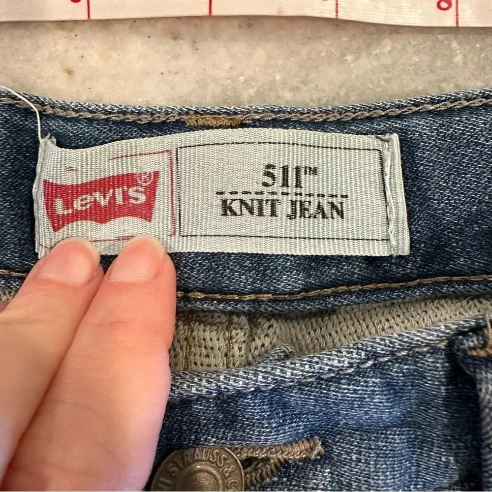 Levis 511 Knit Jeans Boys Size 12 W26x L26